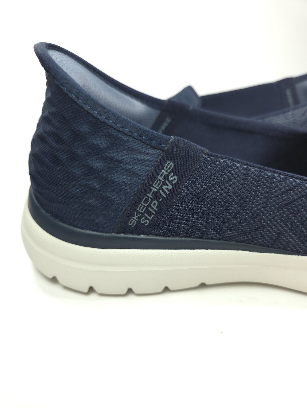 Skechers Slip‑ins On‑the‑GO Flex Astonish Navy Hands‑Free Walking Shoes Sz 8 - Picture 5 of 15